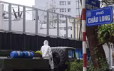 Cách ly, khử trùng phố Trúc Bạch phòng chống dịch Covid-19 lây lan